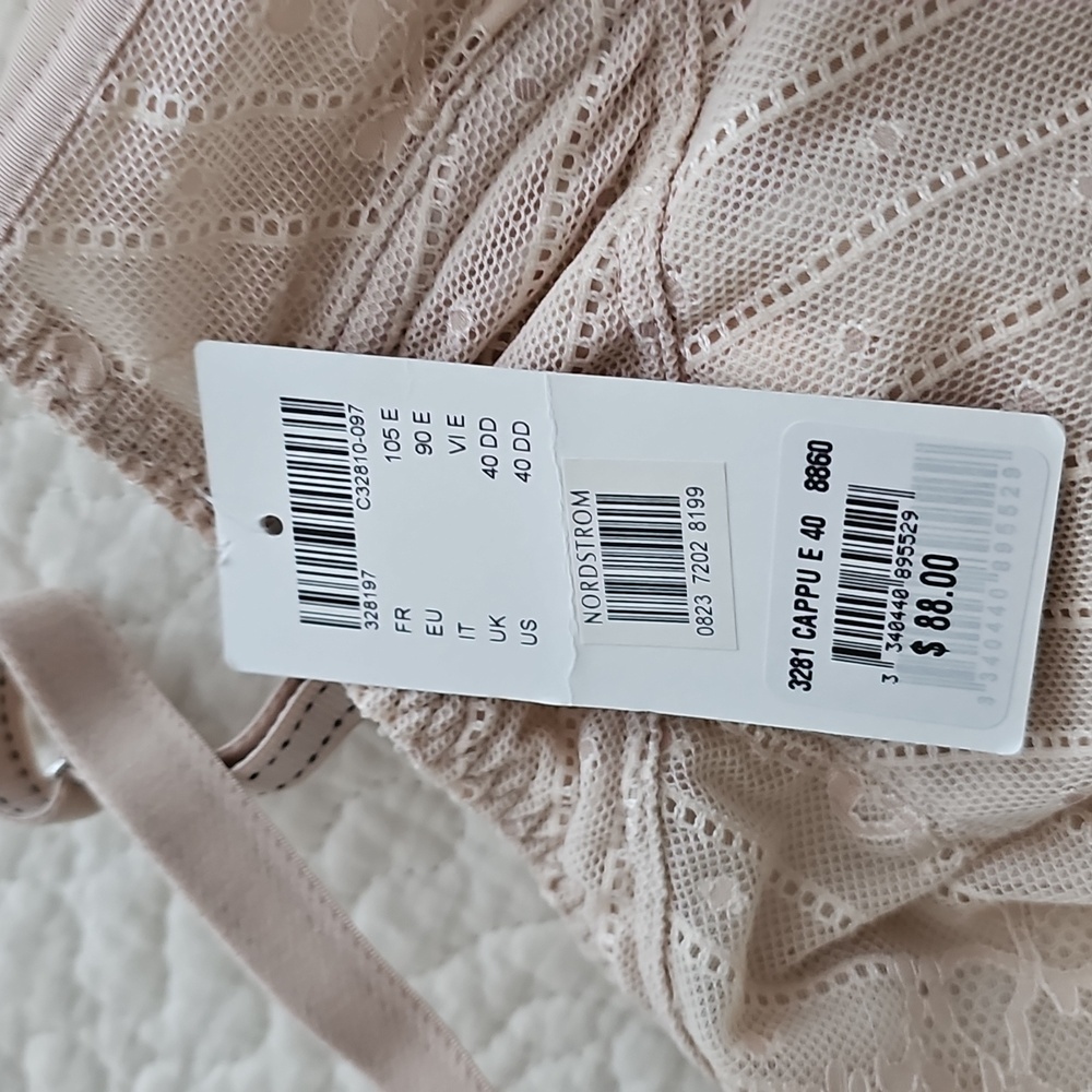🌸HP🌸Chantelle Rive Gauche Full Coverage Unlined Bra NWT 40DD - Picture 9 of 12
